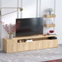 Hanah Home Alika Mueble de TV Roble